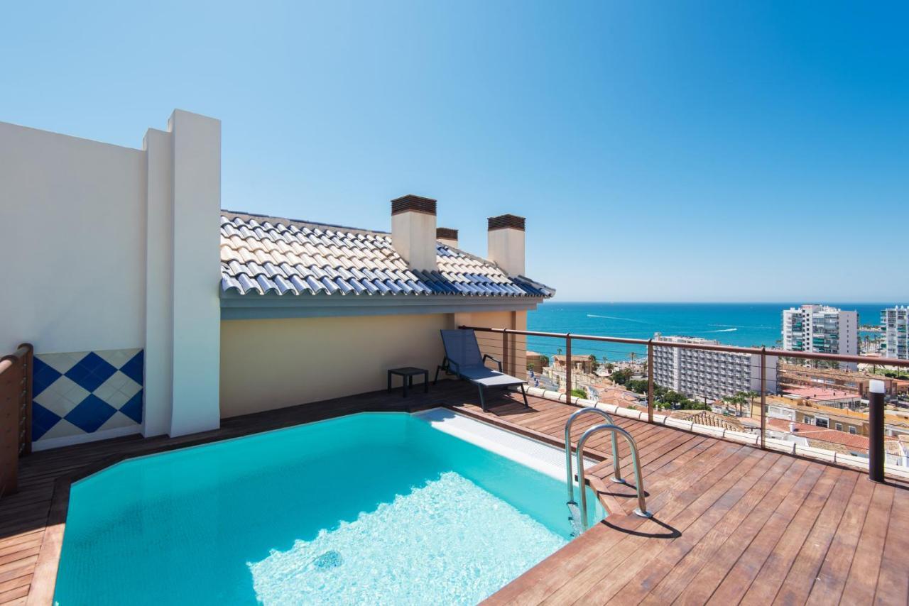 Ph Bellagio: Luxurious And Romantic Duplex Penthouse With Private Pool & Sea Views Benalmadena Ngoại thất bức ảnh