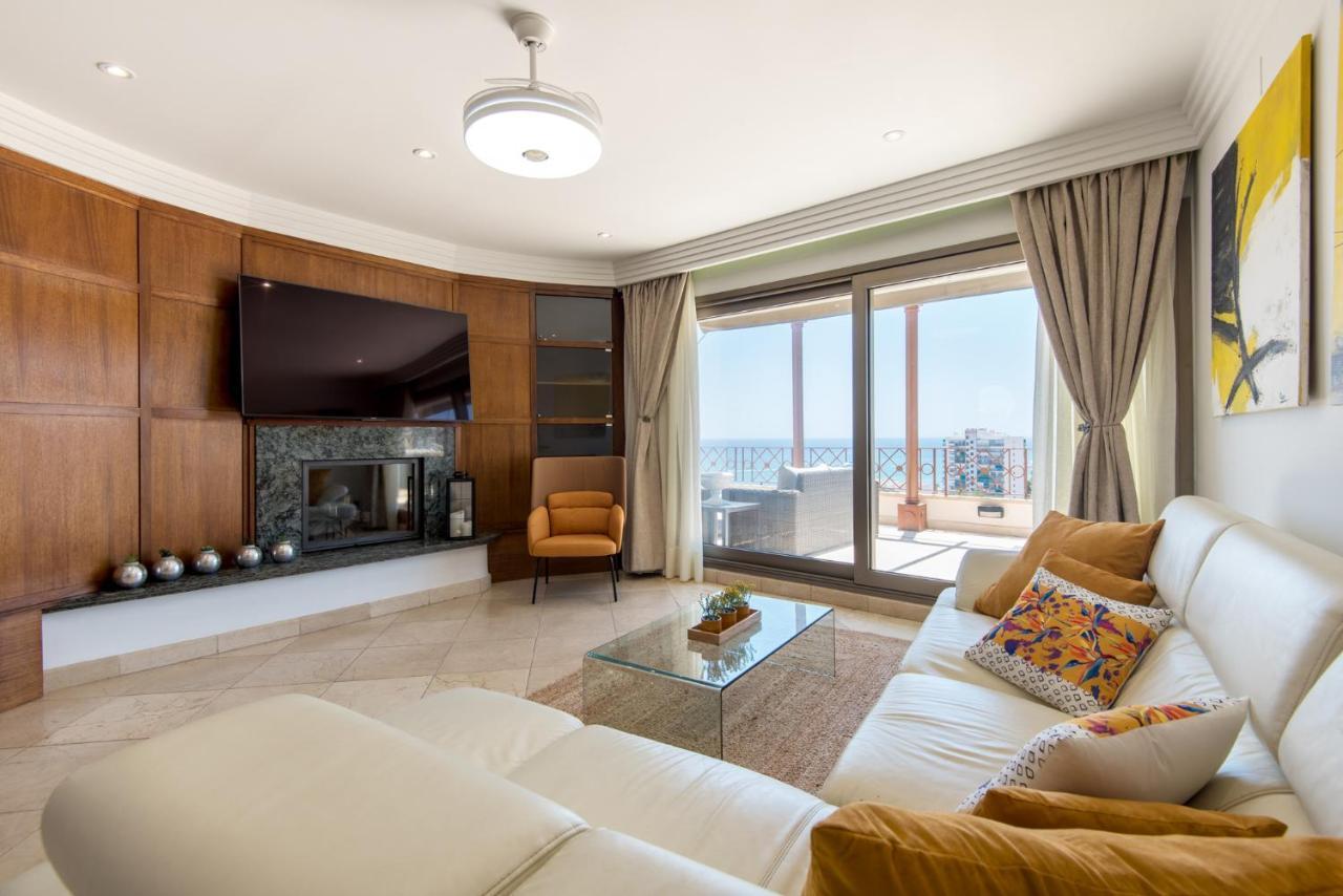 Ph Bellagio: Luxurious And Romantic Duplex Penthouse With Private Pool & Sea Views Benalmadena Ngoại thất bức ảnh